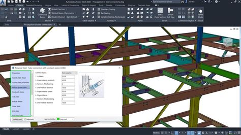 advance steel viewbase dialog box|In.